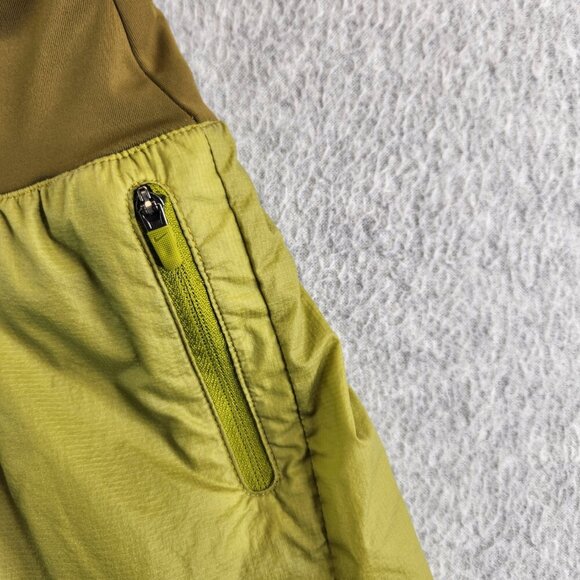 Nike Shorts Womens XS Green Run Division 2 In 1 Ripstop Zip Pocket Running - Picture 2 of 14